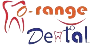 orange dental clinic logo